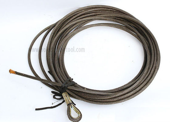 中国 電流を通された鋼鉄コア試すいはケーブル キャリッジ円ロープのためのワイヤー ロープに用具を使います サプライヤー